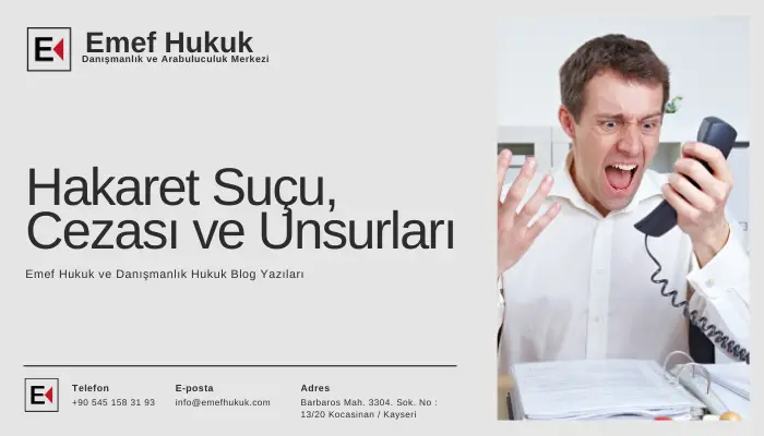 hakaret suçu