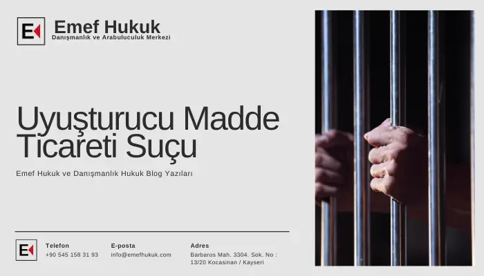 uyuşturucu madde ticareti suçu